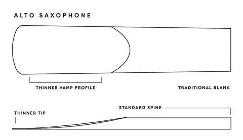 Rico by D'Addario Alto Saxophone Reed, 1pc