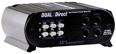 Art DUALZDIRECT 2CHNL Passive Di Box
