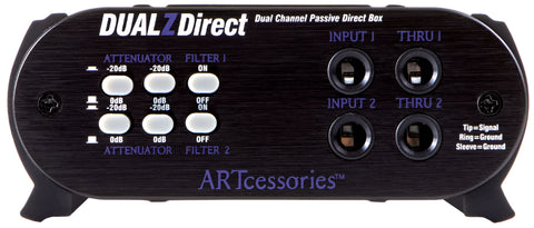 Art DUALZDIRECT 2CHNL Passive Di Box