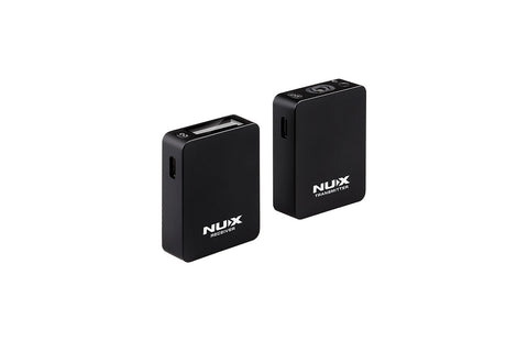 NUX B-10 VLOG 2.4GHz Rechargeable Wireless Microphone System - Black (B10VLOG)