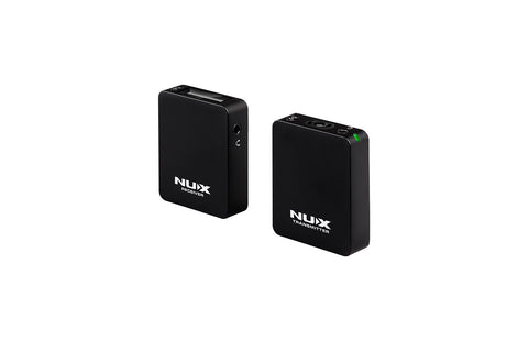 NUX B-10 VLOG 2.4GHz Rechargeable Wireless Microphone System - Black (B10VLOG)
