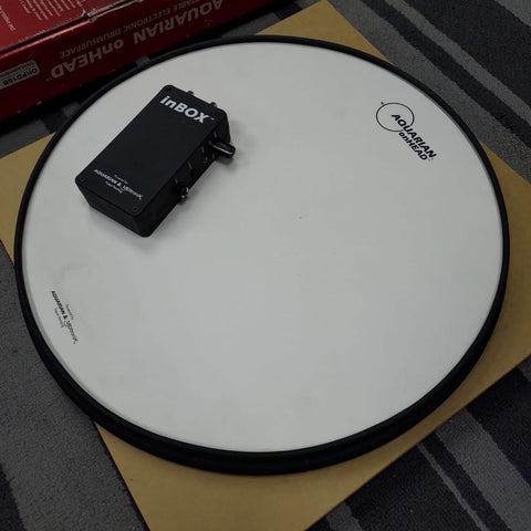 Aquarian OHP onHEAD PED Portable Electronic Drumhead, bundle with inBOX