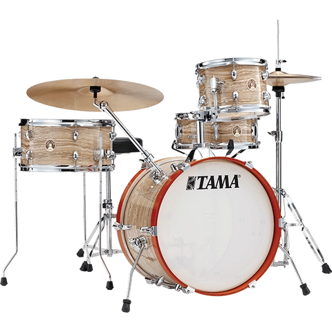 Tama LJK48H4-CMW Club-JAM 4-Piece Drum Set Shell kit- Cream Marble Wrap