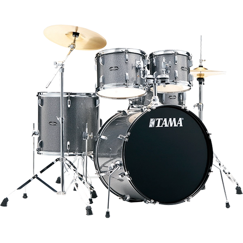 Tama ST52H6-CSS Stagestar 5-piece Drum Set with Hardware Kit - 22" Kick - Cosmic Silver Sparkle