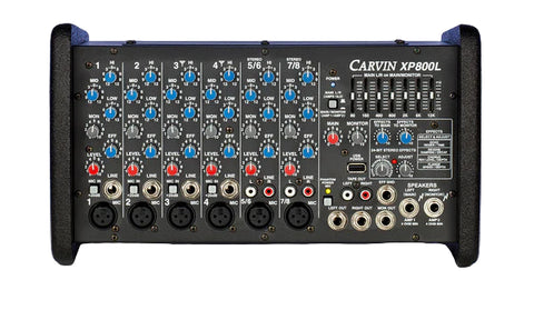 Carvin XP800L 8CH Powered Mixer