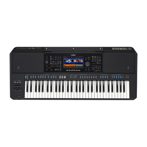 Yamaha PSR-SX720 arranger keyboard — overhead view