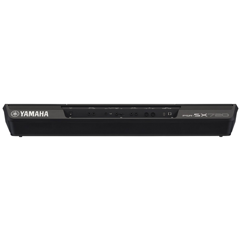Yamaha PSR-SX720 arranger keyboard — rear connections