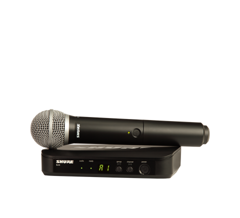 SHURE BLX24/PG58 WIRELESS VOCAL SYSTEM