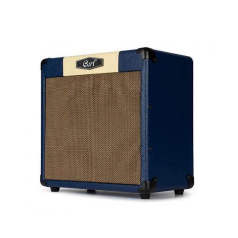 Cort CM15R-DB 15-Watt Electric Guitar Amplifier, Dark Blue