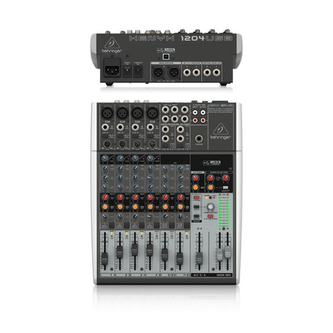 Behringer XENYX 1204USB 8-channel Analog Mixer with USB