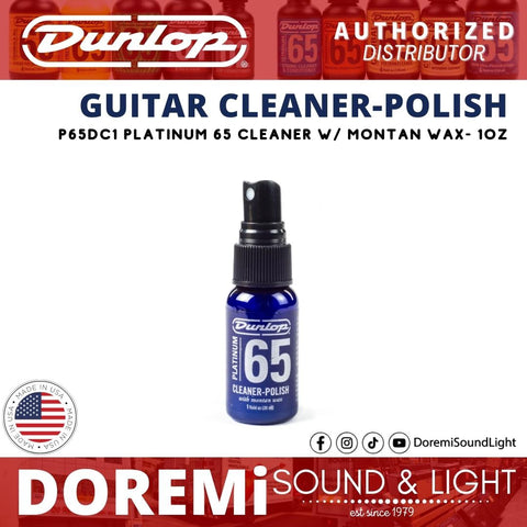 Jim Dunlop P65CP1 Platinum 65 Cleaner and Polish, 1oz