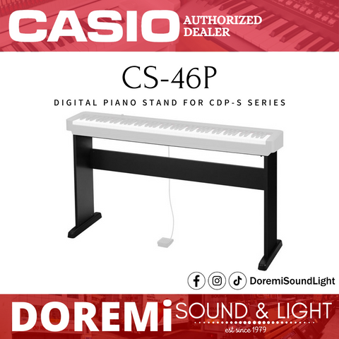Casio CS-46P CDP-S Series Digital Piano Stand For CDP-S100, CDP-S150 And CDP-S350 (CS46P)