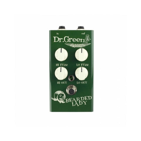 Ashdown Dr Green DRG-BL Bearded Lady Vintage Bass Fuzz Effects Pedal