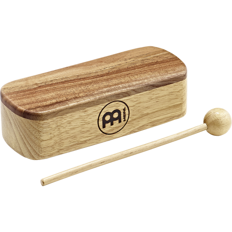 Meinl Percussion PMWB1-M Professional Wood Block, Siam Oak body, Select Hardwood top, Medium