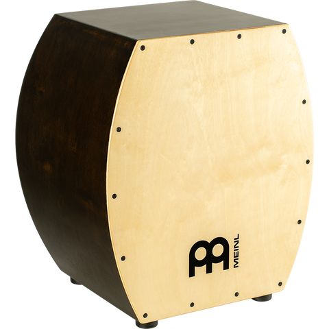 Meinl Percussion SUBCAJ8VWB-M Jumbo Arch Bass Cajon, Vintage Wine Barrel, Maple