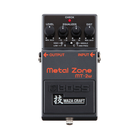 Boss MT2W Waza Metal Zone Distortion Guitar Effect Pedal (MT-2W)