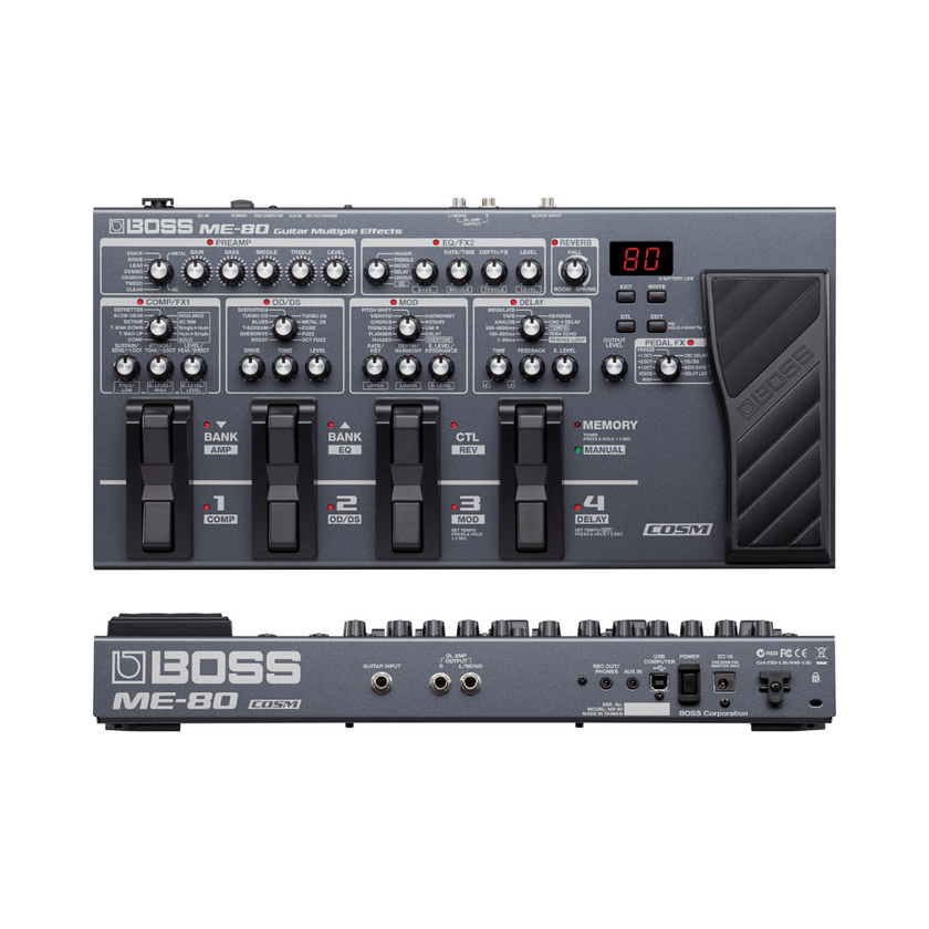Boss ME80 Multi Effects Pedal with Adapter (ME-80) – DOREMi Sound ...