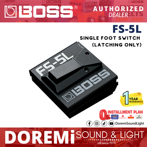 Boss FS5L Latching Foot Switch (FS-5L)