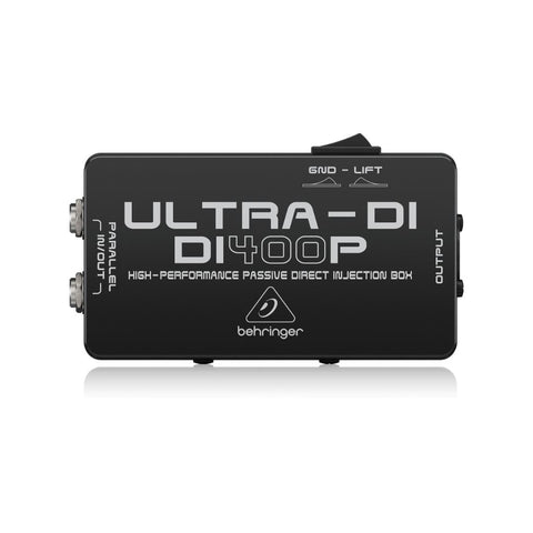 Behringer DI400P Ultra-DI  1-channel Passive Instrument Direct Box