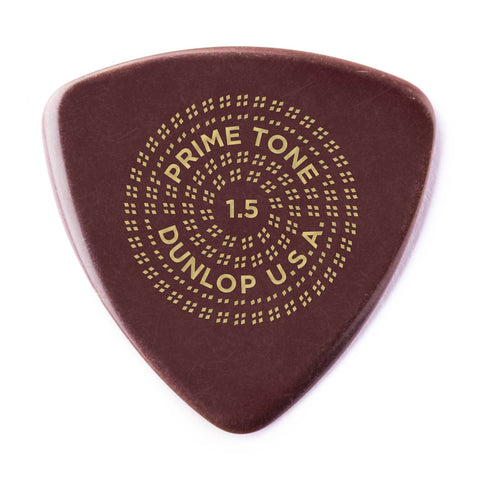 Jim Dunlop 513P15 Primetone 1.5mm Triangle Sculpted Plectra Guitar Picks, 3-Pack