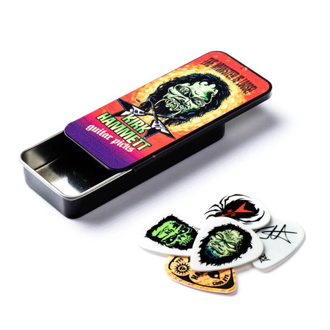 Jim Dunlop KH01T088 Kirk Hammett Monster Pick Tin 0.88mm Pick, Pack Of 6