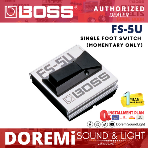 Boss FS5U Unlatch Foot Switch (FS-5U)