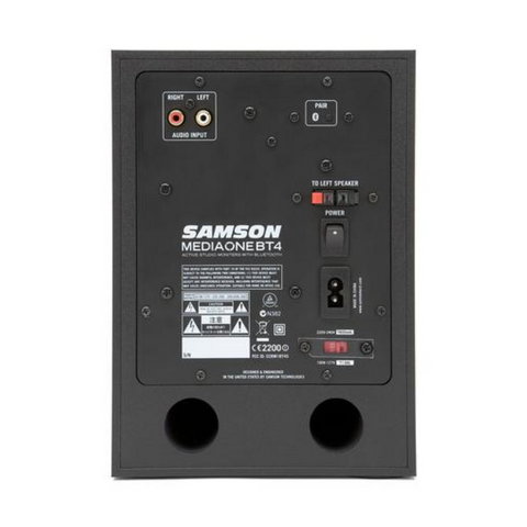 Samson MediaOne BT4 40W 3 inch Powered Bluetooth Monitors (pair)