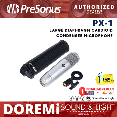 PreSonus PX-1 Large Diaphragm Cardioid Condenser Microphone (PX1)