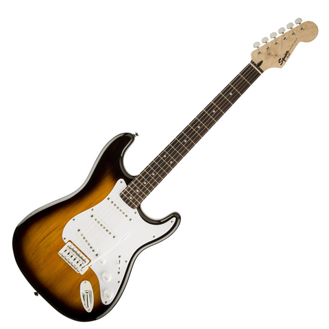 Squier Bullet Stratocaster Electric Guitar w/Tremolo, Laurel FB, Brown Sunburst #0370001532 ***